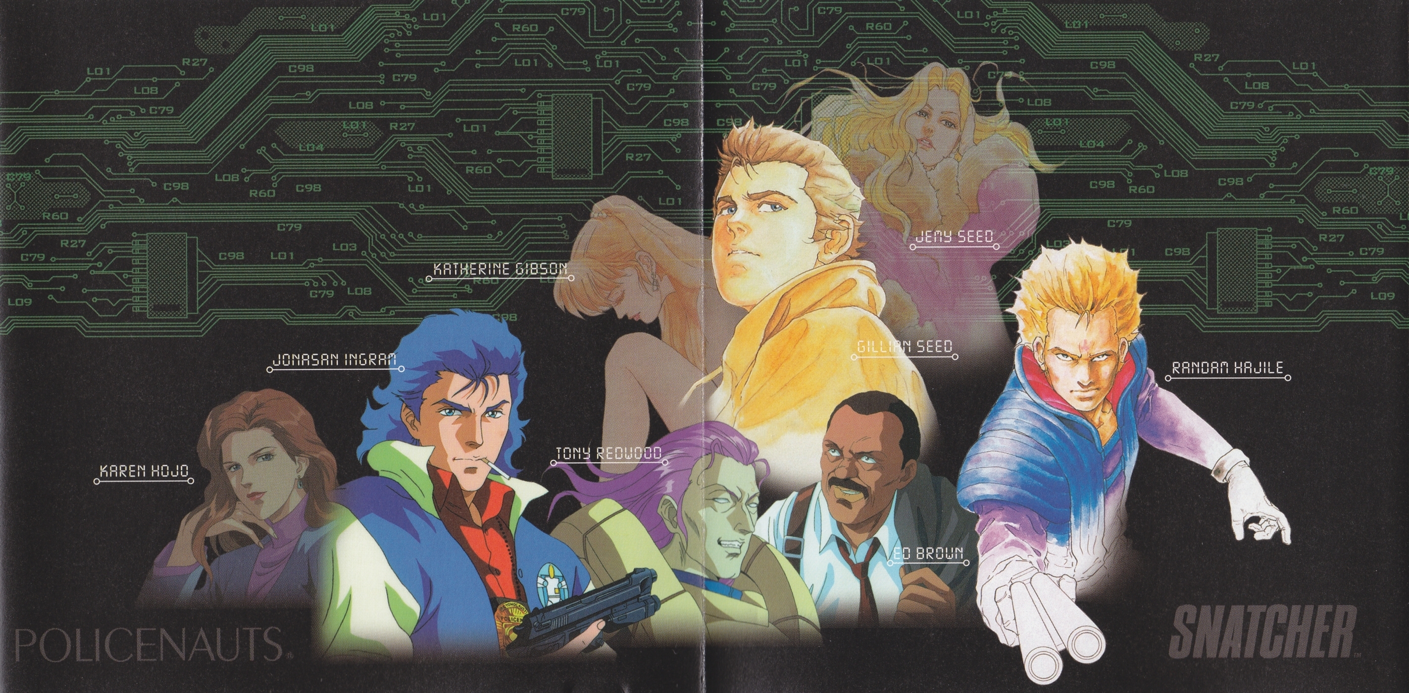 「SNATCHER」「POLICENAUTS」小島秀夫監督作品音楽集 黒盤 SNATCHER＞＞POLICENAUTS 小島秀夫監督作品 音楽集 黒盤 新品CD